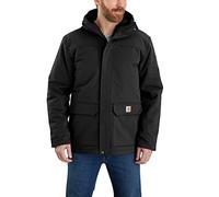 Carhartt Herren Relaxed Fit Insulated Traditional Coat Super Dux Isolierter traditioneller Mantel mit lockerer Passform, Schwarz, XL