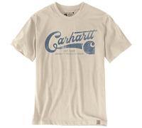 Carhartt Herren Relaxed Fit Lightweight Short-Sleeve Script Graphic T-Shirt Leichtes, kurzärmeliges T-Shirt mit Script-Grafik und lockerer Passform