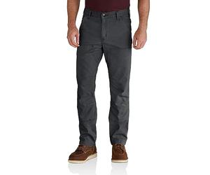 Carhartt Herren Rugged Flex® Relaxed Fit Double-Front Canvas-Arbeitshose, Shadow, W38/L32