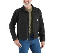 Carhartt Herren Rugged Flex Relaxed Fit Duck Detroit Jacke, Schwarz, XXL