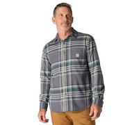 Carhartt Herren Rugged Flex Relaxed Fit Midweight Flannel Langarm Plaid Shirt, Kies, L