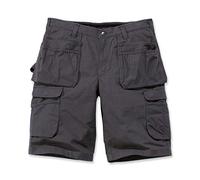 Carhartt Herren Rugged Flex® Relaxed Fit Ripstop Cargo-Arbeitsshorts mit Mehreren Taschen, Shadow, W30