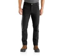 Carhartt Herren Rugged Flex® Straight Fit Duck mit verstärkter Vorderseite, Schwarz, W38/L34