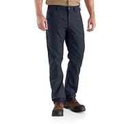 Carhartt, Herren, Rugged Professional-Serie Rugged Flex Lockere Canvas-Arbeitshose, Marineblau, W30/L34