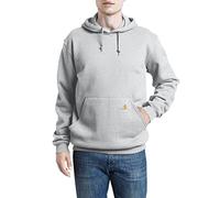 Carhartt Herren Signature Sleeve Logo Midweight Hooded Sweatshirt K288, Mittel, Charcoal Heather grau M