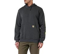 Carhartt Herren Sleeve Logo Hooded Sweatshirt Kapuzenpullover, Anthrazit Meliert, S