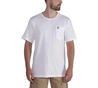Carhartt Herren Southern Pocket T-Shirt Work Utility T Shirt, Weiß, XL EU
