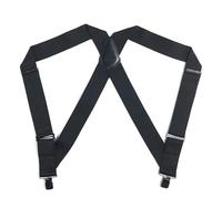 Carhartt Herren Strapse, Rugged Flex Hosenträger, Elastischer Seitenclip (schwarz), Einheitsgröße