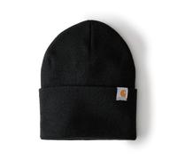 Carhartt Herren Strickmütze mit Bündchen 104597, Schwarz, Einheitsgröße