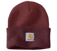 Carhartt Herren Strickmütze mit Bündchen zweifarbig, Schwarz, Einheitsgröße