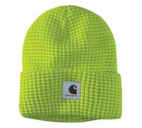 Carhartt Herren Strickmütze mit reflektierendem Patch, Brite Lime, Einheitsgröße
