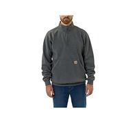 Carhartt Quarter-Zip Sweatshirt, grau, Größe M