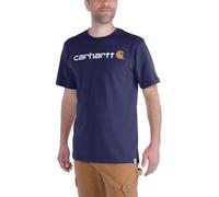 carhartt® Herren T-Shirt CORE LOGO T-SHIRT S/S, navy, Größe XS (Arbeitshemd & Arbeitsshirt)