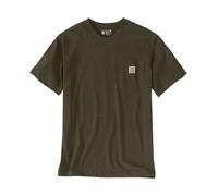 Carhartt Pocket T-Shirt 103296 Burnished Logs Heather S