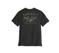 Carhartt Irvine Relaxed Hardwork Eagle T-Shirt 107777 - Größe M - Farbe Black