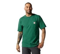 Carhartt Herren-T-Shirt, lockere Passform, schwer, kurzärmelig, Tasche (auch erhältlich in Big & Tall), North Woods Heather, Größe XXL