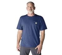 Carhartt Herren-T-Shirt, lockere Passform, schwer, kurzärmelig, Tasche, Seeufer, L