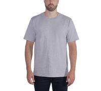 carhartt® Herren T-Shirt NON-POCKET SHORT SLEEVE T-SHIRT, heather grey, Größe S (Arbeitshemd & Arbeitsshirt)
