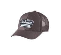 Carhartt Herren Twill Mesh-Back Script Patch cap DARK SEPIA
