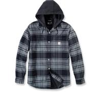 Carhartt Herren Übergangsjacke Flannel Fleece Lined Hooded, Farbe:elm, Größe: S