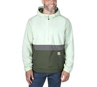 Carhartt Herren Überziehjacke Lightweight Packable Anorak 105749 - Größe S - Farbe tender green/dusty olive