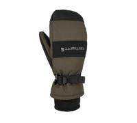 Carhartt Herren Waterproof Insulated Knit Cuff Mitten 1 Paar Handschuhe, Asphalt/Schwarz, Large