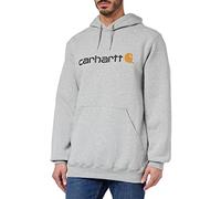Carhartt, Herren, Weites, mittelschweres Sweatshirt mit Logo-Grafik, Grau meliert, XS