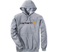 Carhartt, Herren, Weites, mittelschweres Sweatshirt mit Logo-Grafik, Grau meliert, XXL