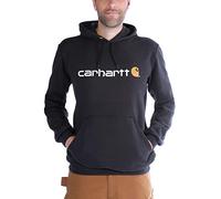 Carhartt, Herren, Weites, mittelschweres Sweatshirt mit Logo-Grafik, Schwarz, XS