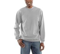 Carhartt MIDWEIGHT CREWNECK SWEATSHIRT - Heather Grey 104 XL