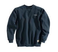 Carhartt Sweatshirt K124 – weites, mittelschweres Sweatshirt, Rundhalsausschnitt – New Navy L (54)
