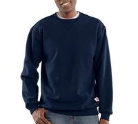 Carhartt Herren Weites, Mittelschweres Sweatshirt mit Rundhalsausschnitt Sweatshirt , Marineblau Neu, XL