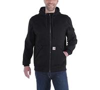 Carhartt Herren Full-Zip Sweatshirt Wind Fighter® mittelschwer Schwarz XS