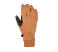 Carhartt Herren Wind Fighter Thermal-Lined Fleece Touch-Sensitive Knit Cuff Glove 1 Paar Handschuhe, Braun, Large