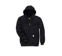 Carhartt Herren Zip Hooded Sweatshirt Sweatshirt, Black Blk, XL