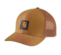 Carhartt Herrenkappe, robuster, Flexibler Köper, Netzrückseite, Logo-Aufnäher, Einheitsgröße