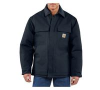 Carhartt Herrenmantel, lockere Passform, feste Ente, isoliert, traditionell, Dunkles Marineblau, M