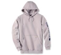 Carhartt Hoodie K288 mit Logo-Ärmel - Kapuzensweatshirt Herren Mink M