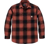 Carhartt Hubbard Loose LS Plaid Shirt homestead red (RG0) XL REG
