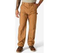 Carhartt Iconic B01 Firm Duck Double-Front Dungaree Hose, braun, Größe 46/30