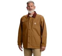 Carhartt Herrenjacke Rugged Flex Duck Chore Coat Loose Fit Braun Größe M