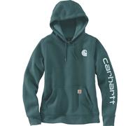 Carhartt Men's Logo Sleeve Graphic Sweatshirt Greenstone XL