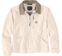 Carhartt Herren Rugged Flex Loose Fit Canvas Detroit Jacke, Natürlich, M