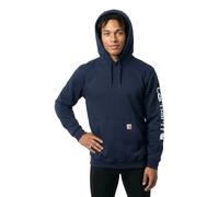 Carhartt Kapuzensweatshirt Midweight Sleeve Logo New Navy 2XL