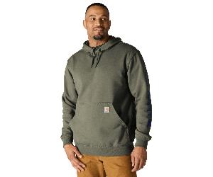 Carhartt Iconic K288 Logo Sweatshirt Men Dusty Olive S