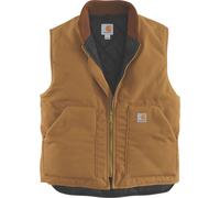Carhartt V01 Relaxed Fit Firm Duck Insulated Rib Collar Vest