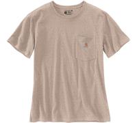 Carhartt Iconic WK87 Pocket T-shirt light taupe nep (A27) XL REG