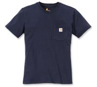 Carhartt Damen Female Shirt Workw Pocket S/S T-Shirt Navy-XL