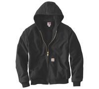 Carhartt - Insulated Flannel Active Jacket - Freizeitjacke, Gr. L, schwarz (Black)