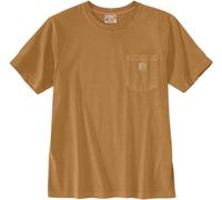 Carhartt Irvine Relaxed Garment Dyed T-Shirt, braun, Größe S für Männer